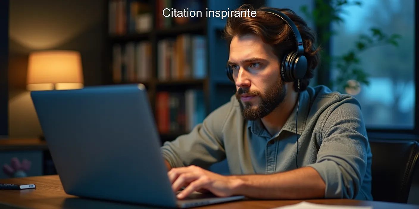 Citation inspirante