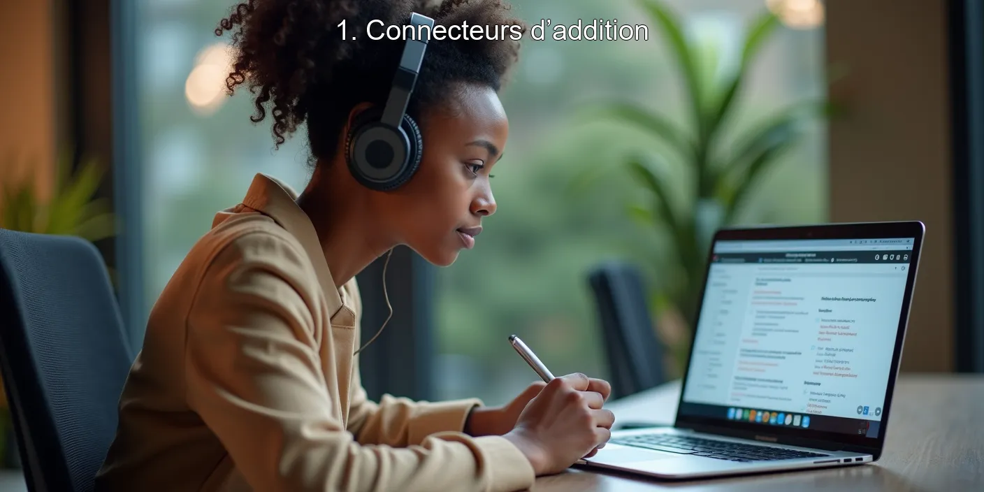 1. Connecteurs d’addition