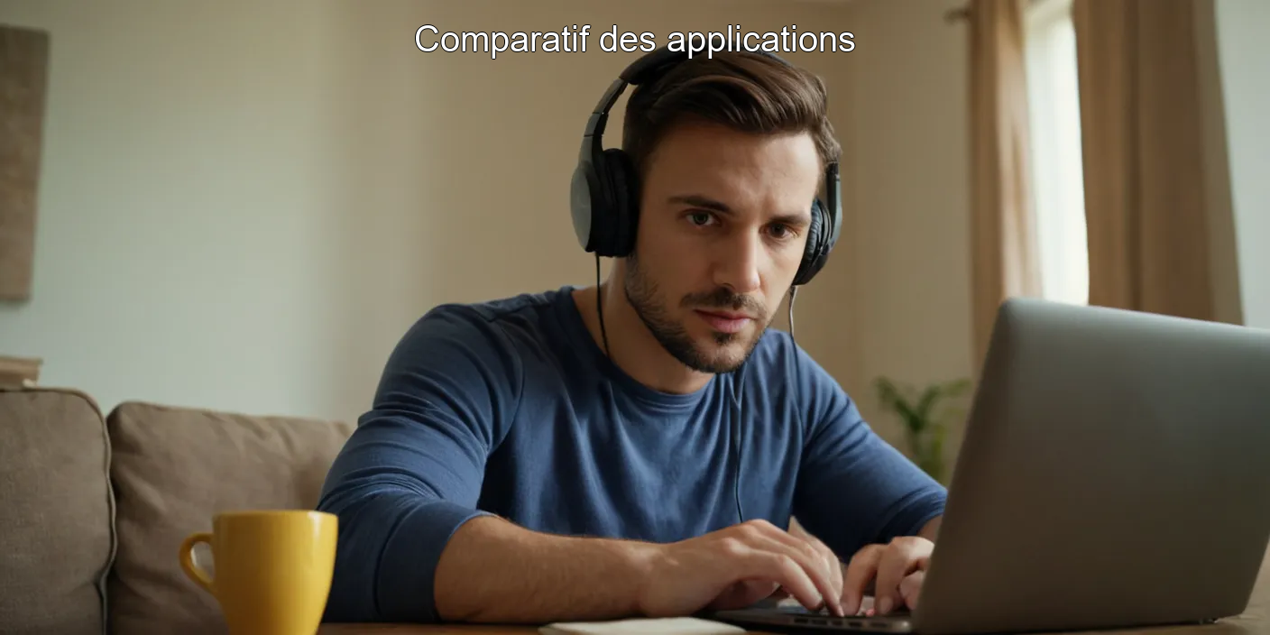 Comparatif des applications