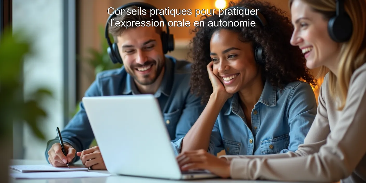 Conseils pratiques pour pratiquer l’expression orale en autonomie