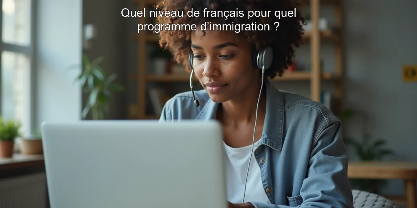 Quel niveau de français pour quel programme d’immigration ?