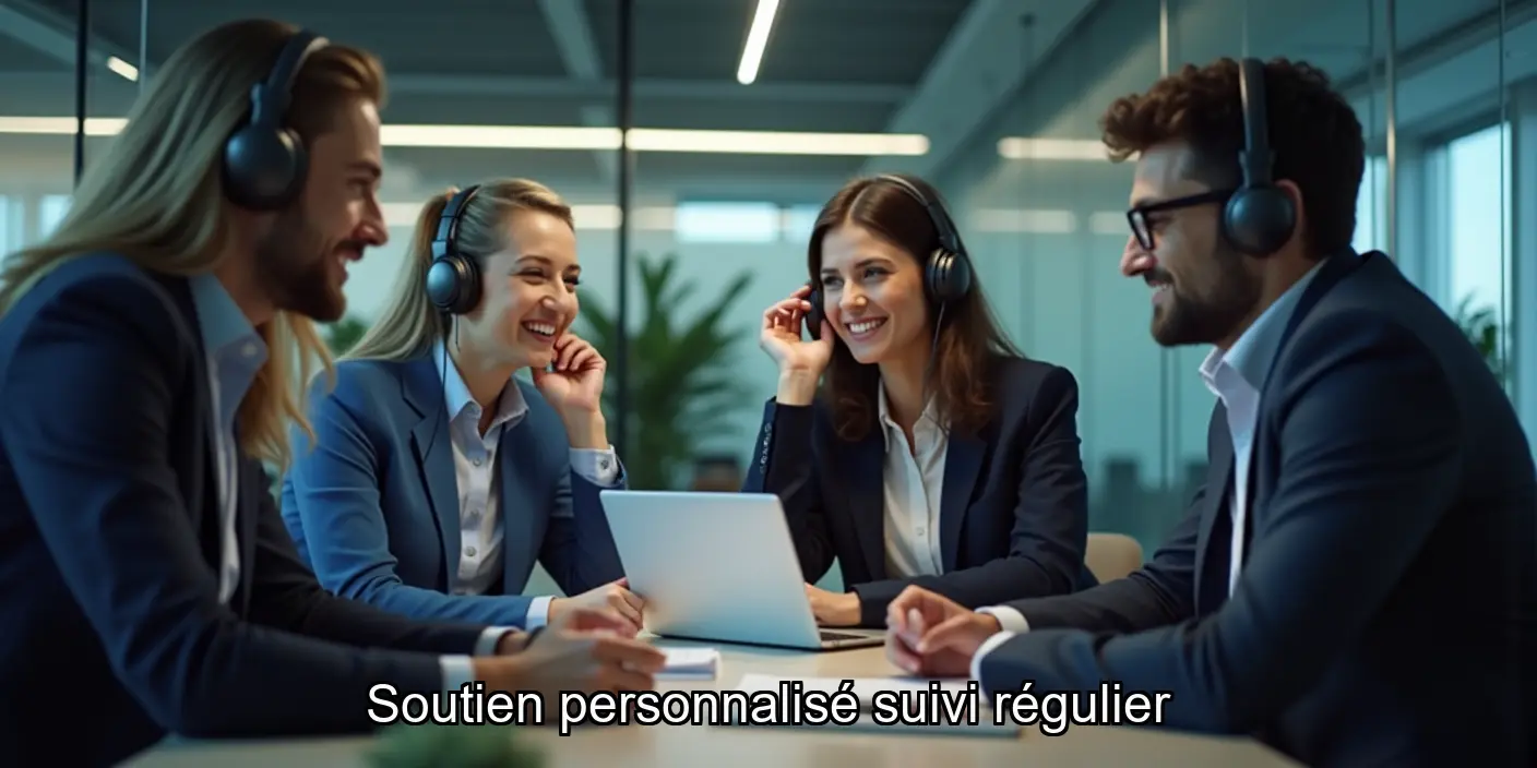 Support personnalisé et suivi régulier