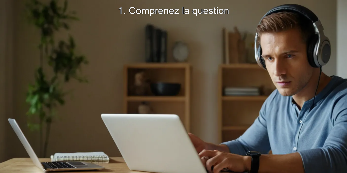 1. Comprenez la question