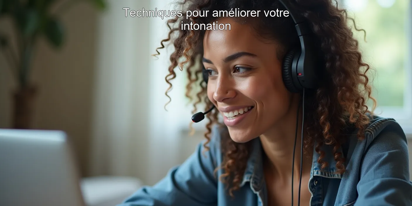 Techniques pour améliorer votre intonation