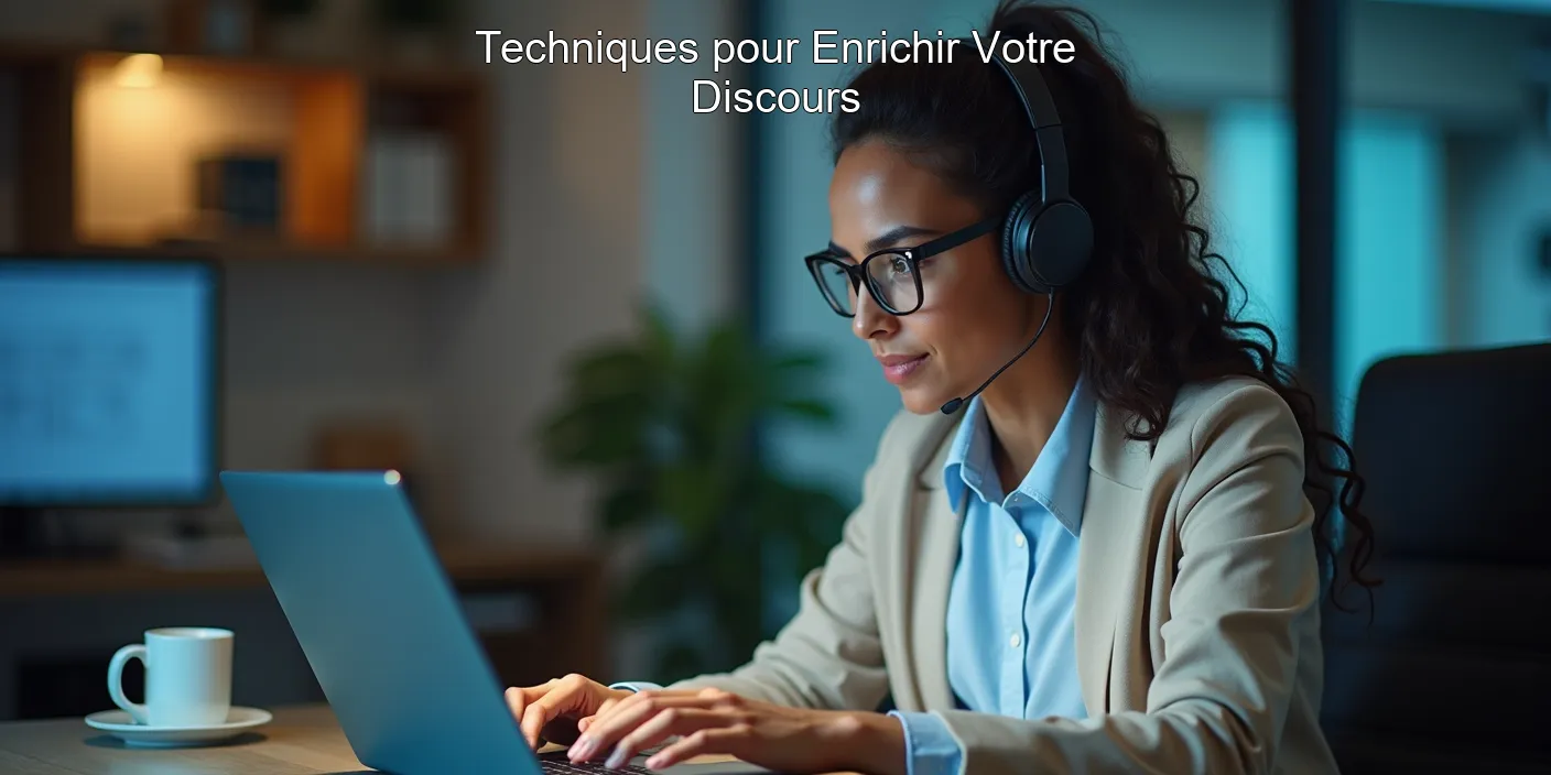 Techniques pour Enrichir Votre Discours