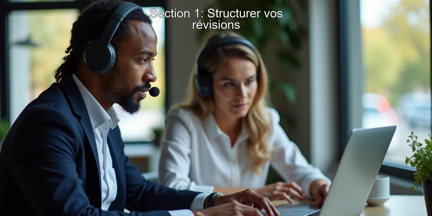 Section 1: Structurer vos révisions