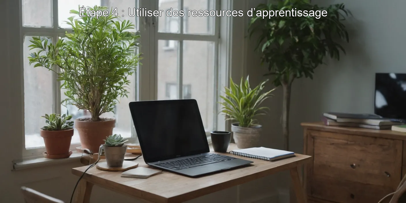 Étape 4 : Utiliser des ressources d’apprentissage