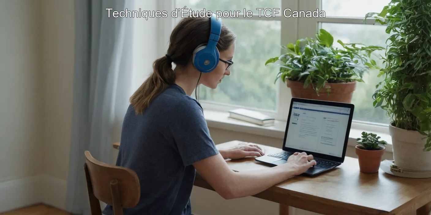 Techniques d’Étude pour le TCF Canada