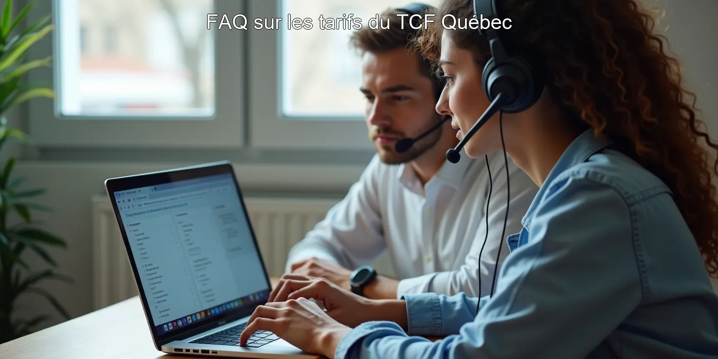 FAQ sur les tarifs du TCF Québec