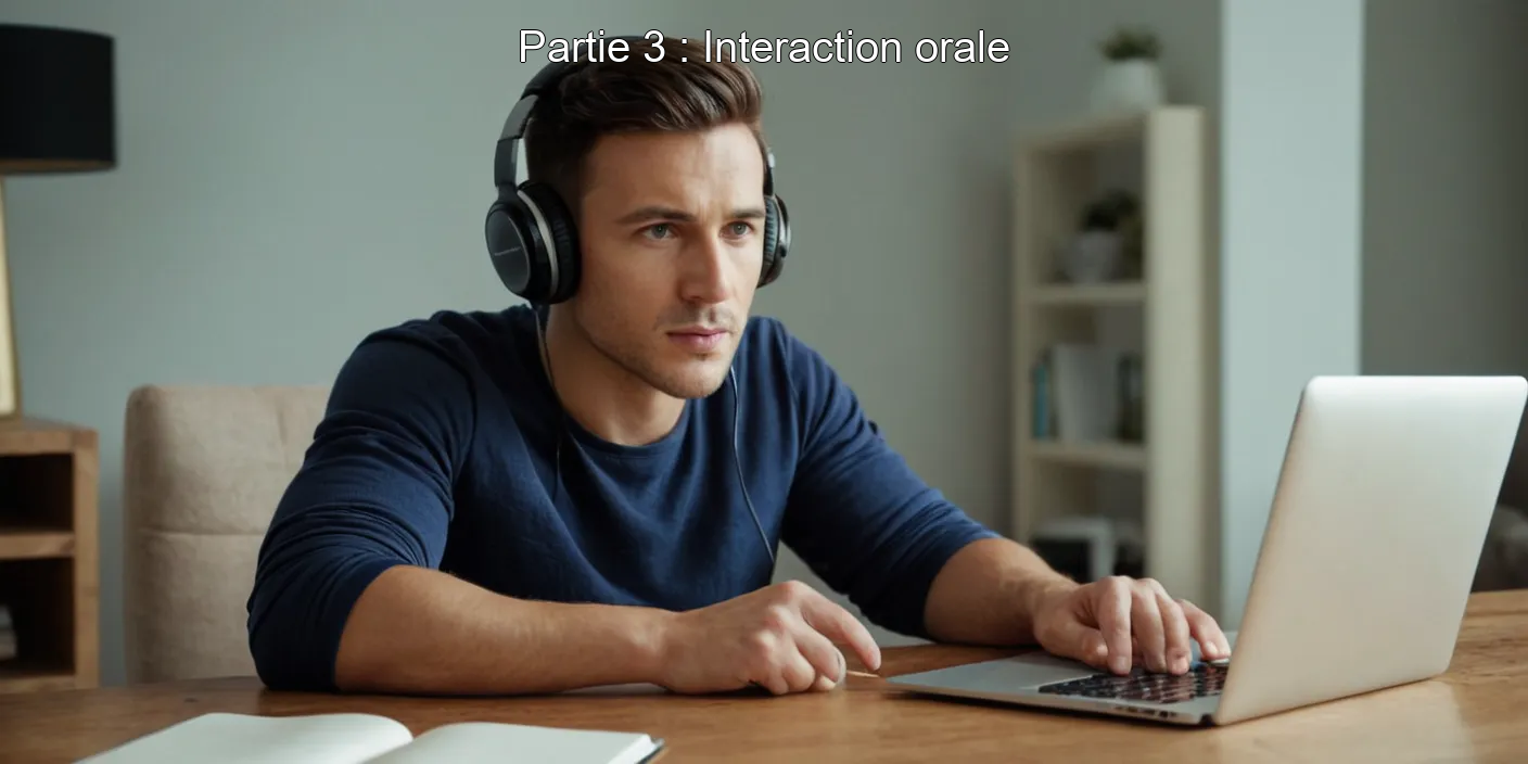 Partie 3 : Interaction orale