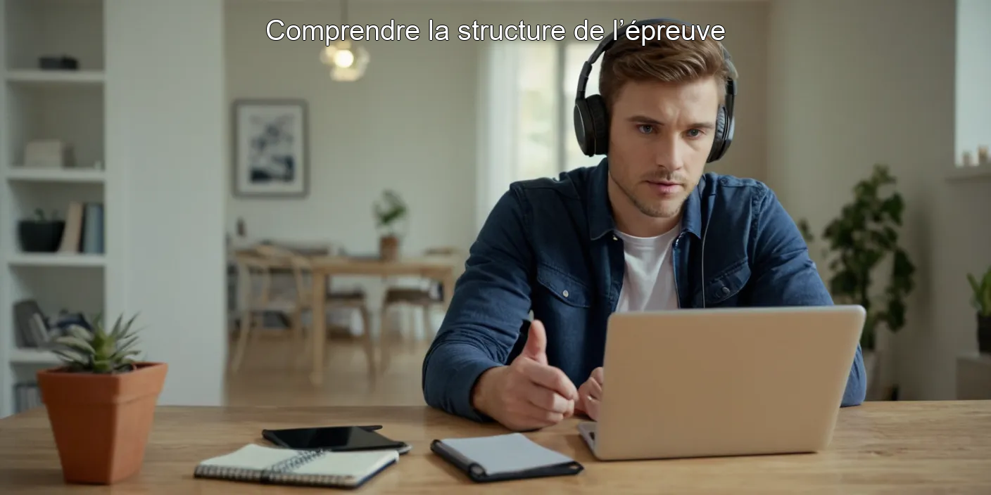 Comprendre la structure de l’épreuve