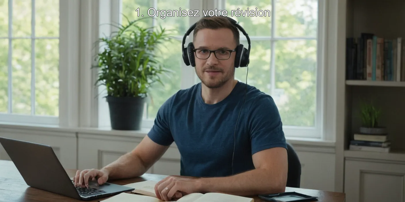 1. Organisez votre révision