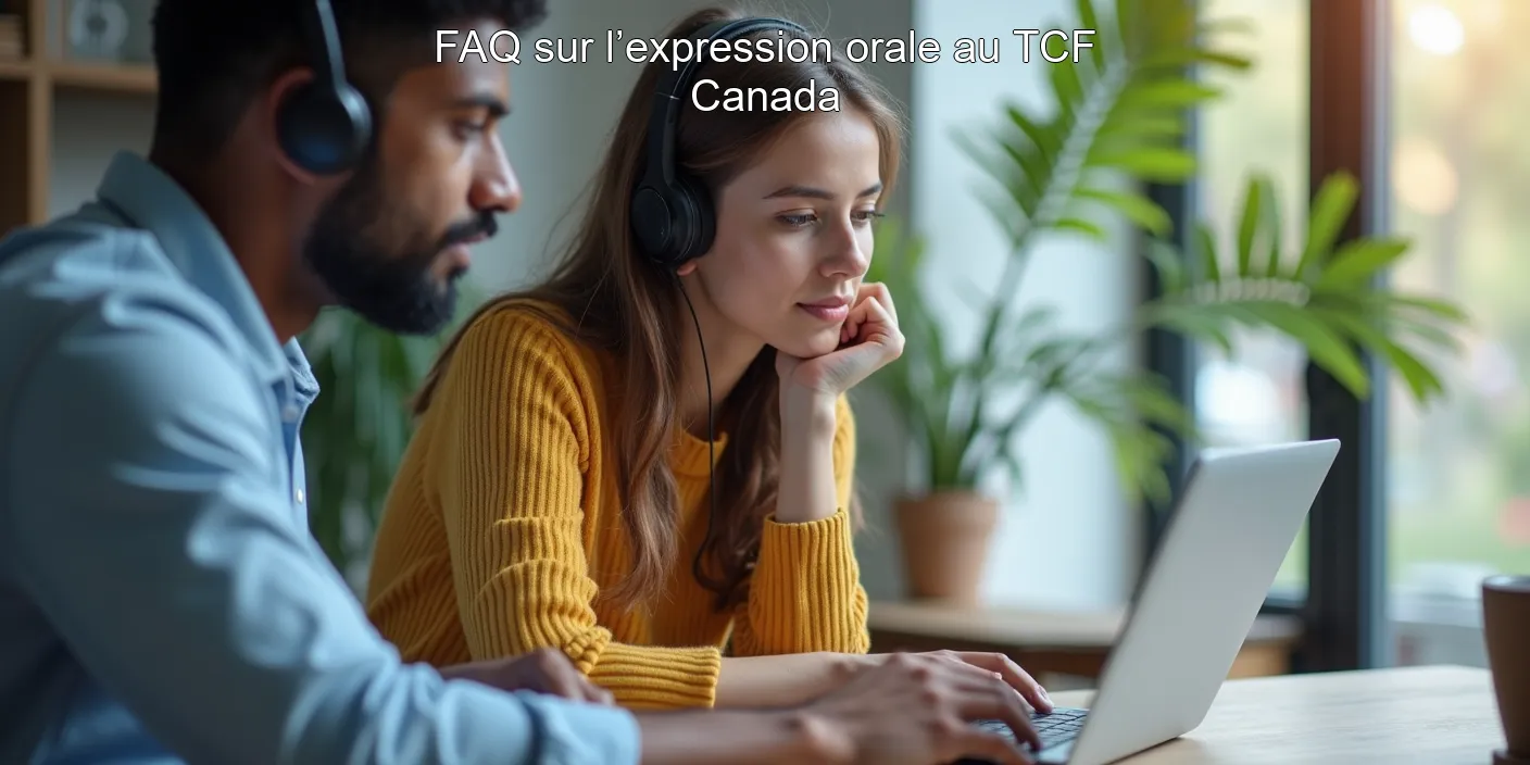 FAQ sur l’expression orale au TCF Canada