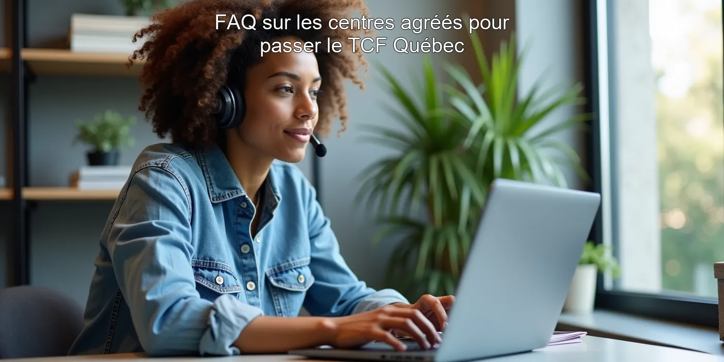 FAQ sur les centres agréés pour passer le TCF Québec