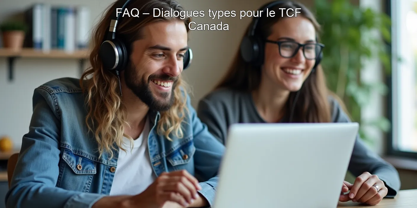 FAQ – Dialogues types pour le TCF Canada