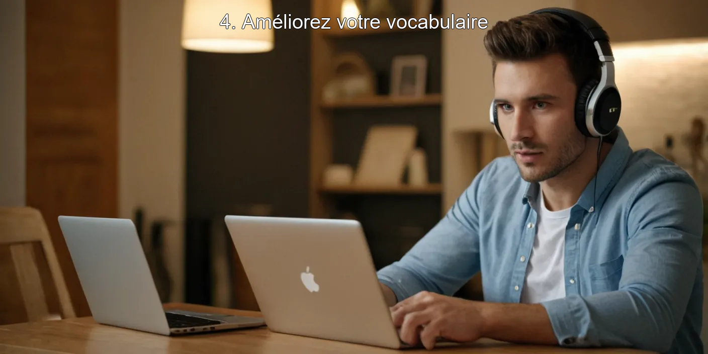 4. Améliorez votre vocabulaire