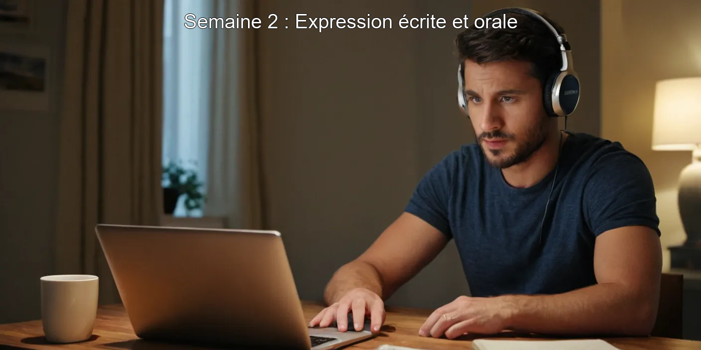 Semaine 2 : Expression écrite et orale