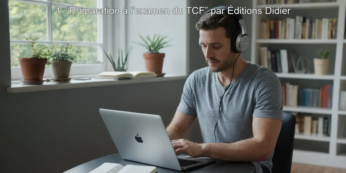 1. “Préparation à l’examen du TCF” par Éditions Didier