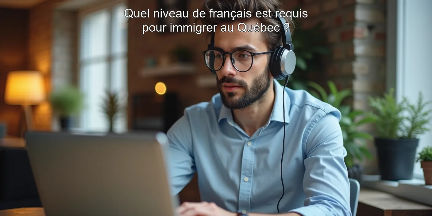Quel niveau de français est requis pour immigrer au Québec ?