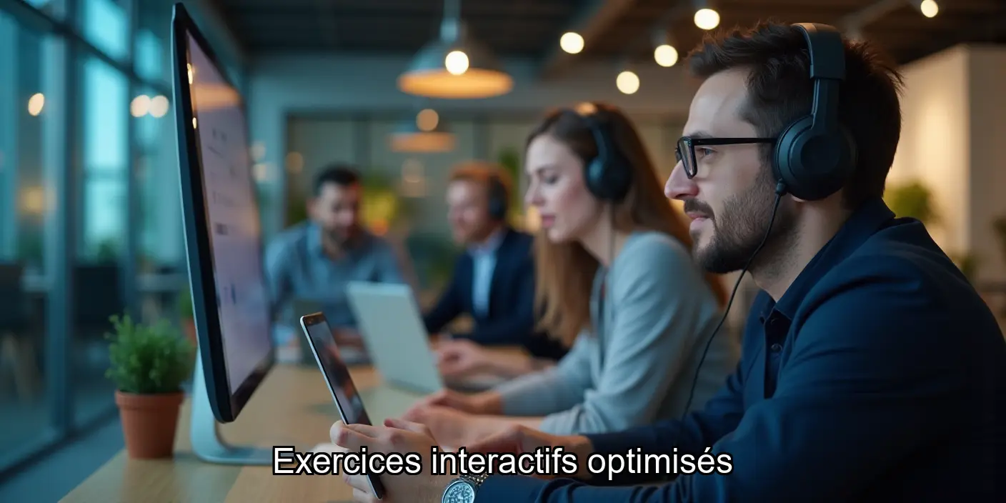 Conseils pour optimiser l’utilisation des exercices interactifs