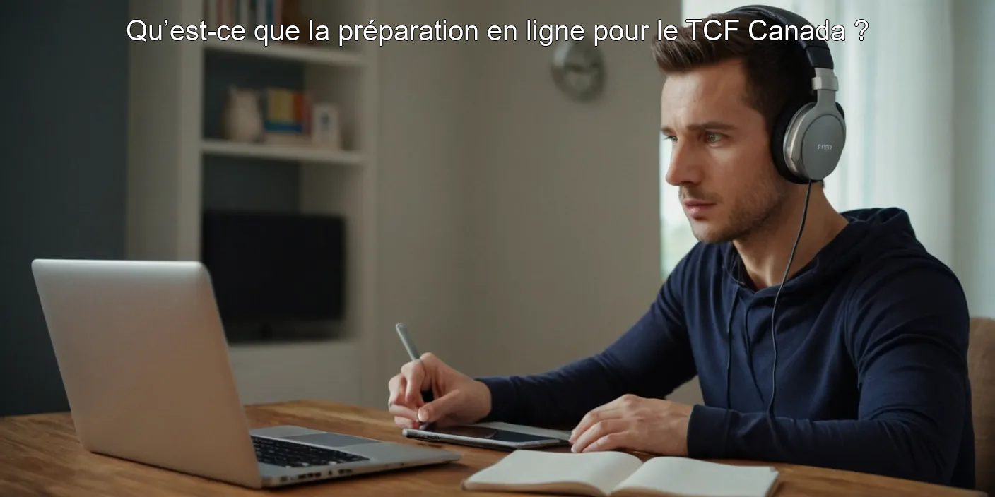 Qu’est-ce que la préparation en ligne pour le TCF Canada ?