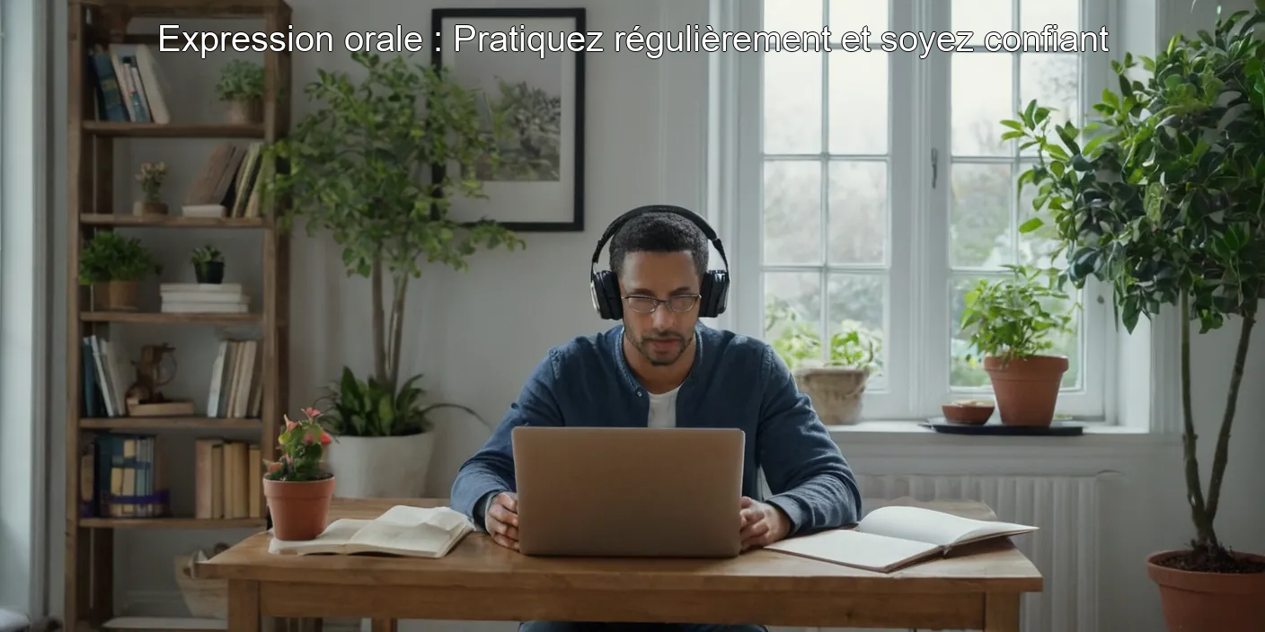 Expression orale : Pratiquez régulièrement et soyez confiant