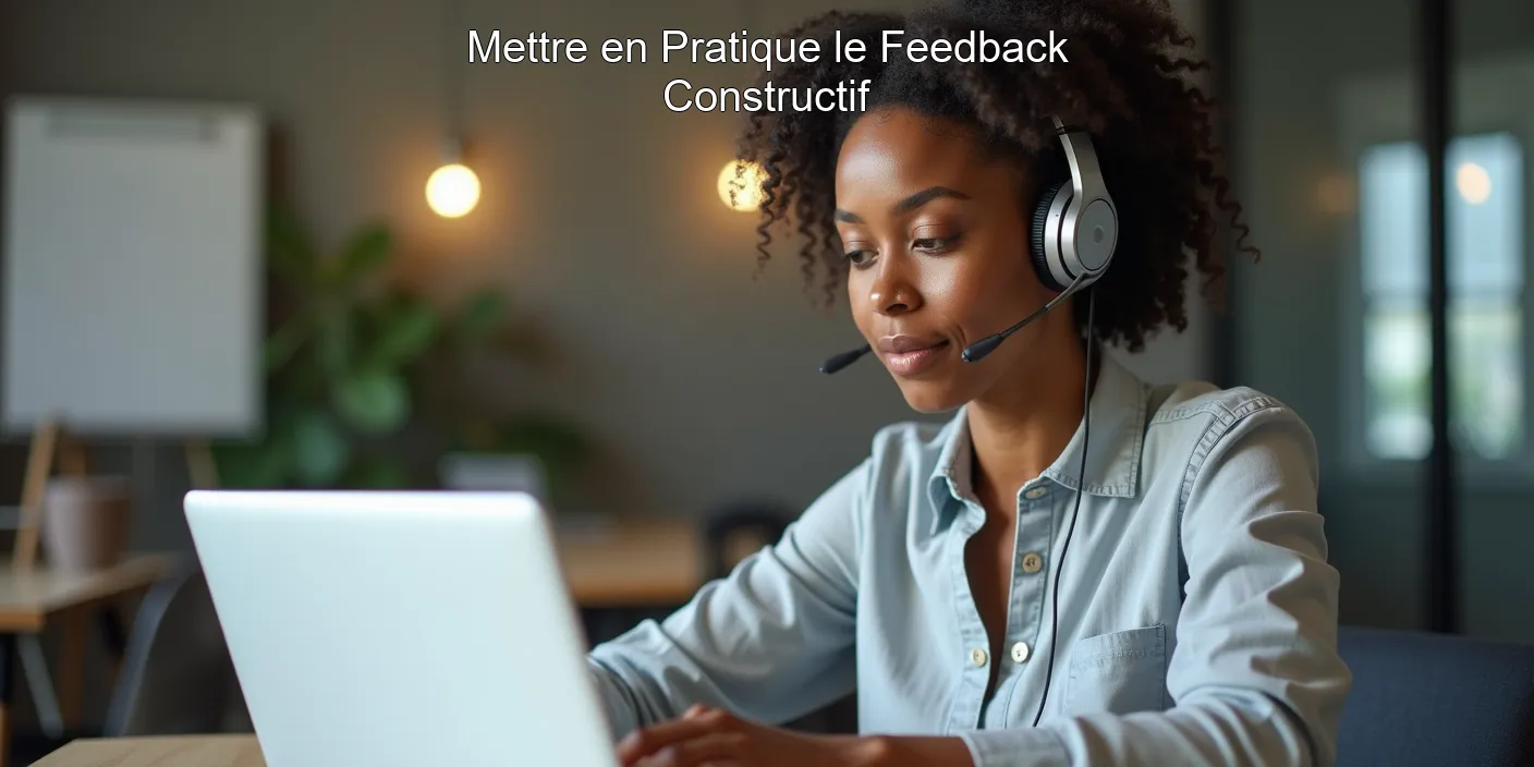 Mettre en Pratique le Feedback Constructif