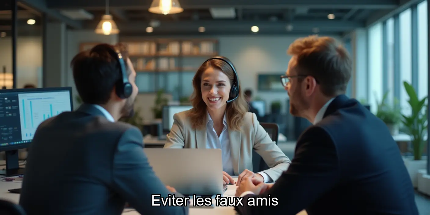 Identifier les faux amis et les pièges lexicaux